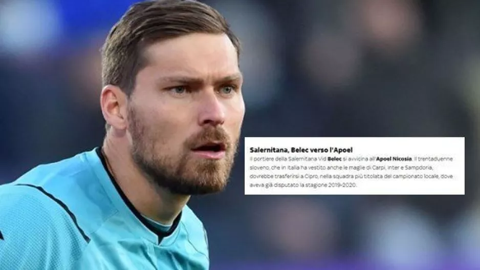 Sky Sport Italia: "Ο Μπέλετς πλησιάζει στον ΑΠΟΕΛ"