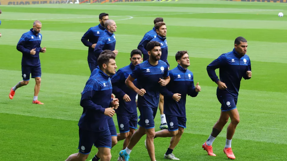 Η προπόνηση της Εθνικής στο Windsor Park (φώτος)