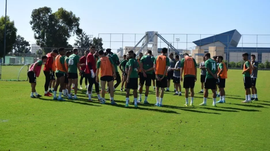 Η πρώτη προπόνηση της ΑΕΚ!