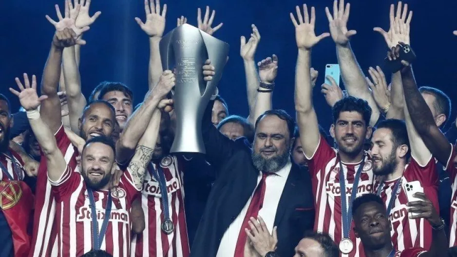 Μαρινάκης: "12 χρόνια με θριάμβους σε Ελλάδα και Ευρώπη για τον Ολυμπιακό μας"