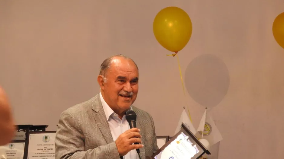 Στις βραβεύσεις μπόουλινγκ ο Αντρέας Μιχαηλίδης!