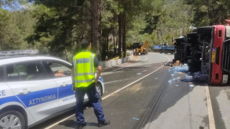 Τραγωδία: Νεκρός ο 32χρονος οδηγός του φορτηγού