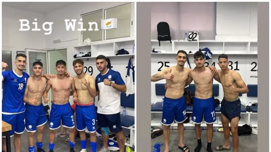 Στα αποδυτήρια... μετά την τριάρα