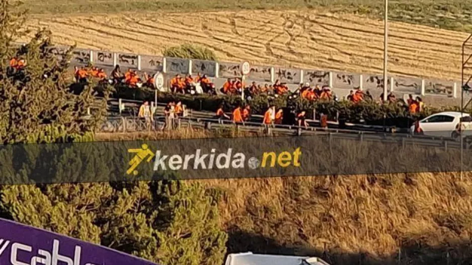 Με πορεία στο γήπεδο οι Πορτοκαλί (βίντεο/φώτος)
