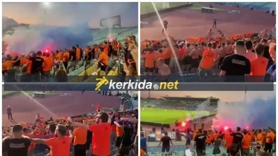 (Βίντεο Kerkida) ΕΤΣΙ το έζησαν οι ΑΠΟΕΛίστες στη Θύρα 19!