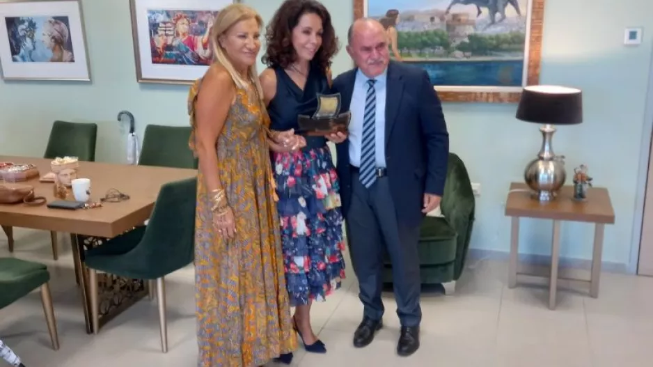 Συνάντηση Ανδρέα Μιχαηλίδη με Βούλα Πατουλίδου