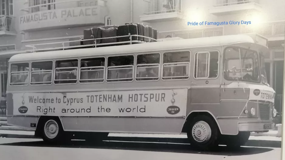 Ιστορική φώτο/Λεωφορείο Τότεναμ στην Αμμόχωστο 