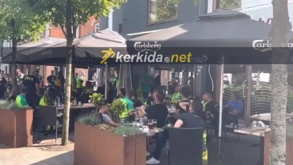 (ΒΙΝΤΕΟ/ΦΩΤΟΣ) Ανεβαίνουν τα ντεσιμπέλ στη Δανία/"ΑΕΚ παίξε γερά..."