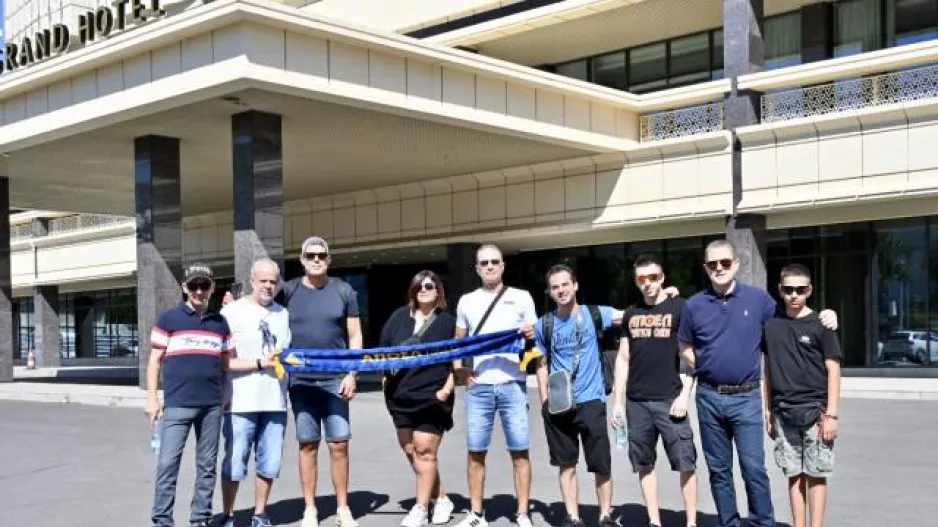 (ΦΩΤΟΣ) ΑΠΟΕΛίστες στη Σόφια
