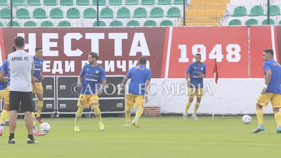 Η εντεκάδα του ΑΠΟΕΛ κόντρα στην CSKA 1948 Sofia