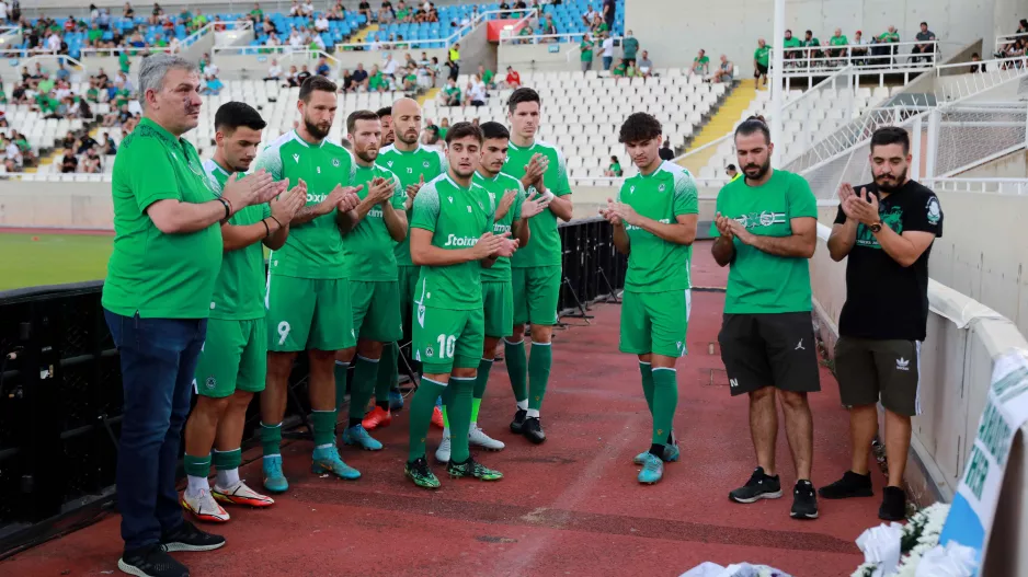 Κατέθεσαν στεφάνι στην μνήμη του Αλέξανδρου οι παίκτες της Ομόνοιας (βίντεο/φώτος)