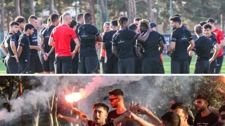 "Ντόπες" στην προπόνηση/Θέλουν ανατροπή - πρόκριση (φώτος)