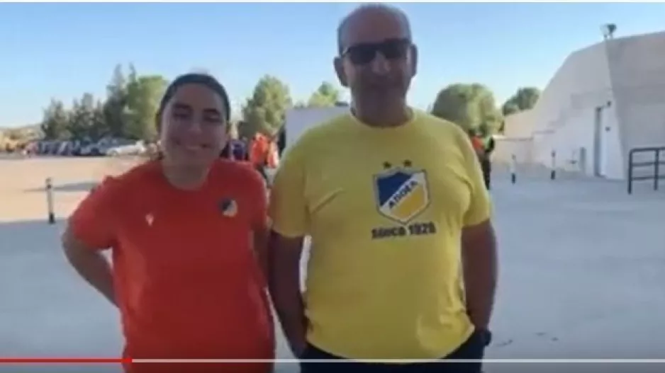 "Είμαστε σίγουροι ότι θα περάσει το ΑΠΟΕΛ" (βίντεο)