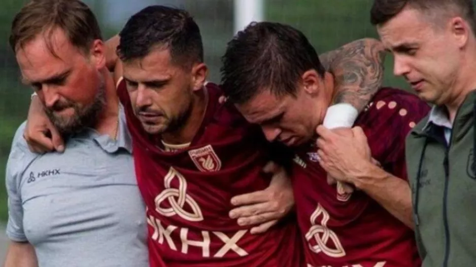 Φόβοι για ρήξη χιαστών του Γέβτιτς