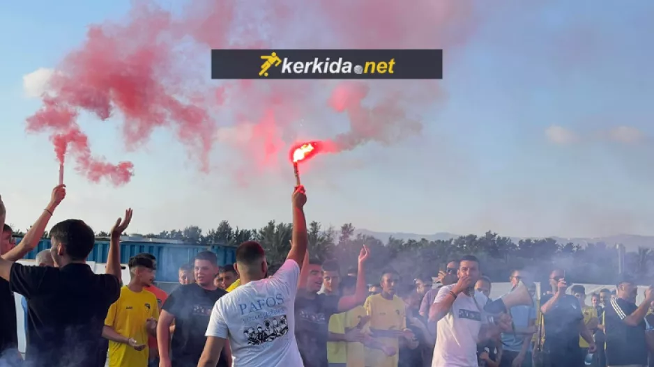 "Πανικός" στην είσοδο της Πάφος FC (φώτος/βίντεο)