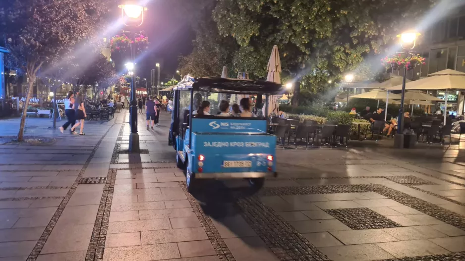 Belgrade by night