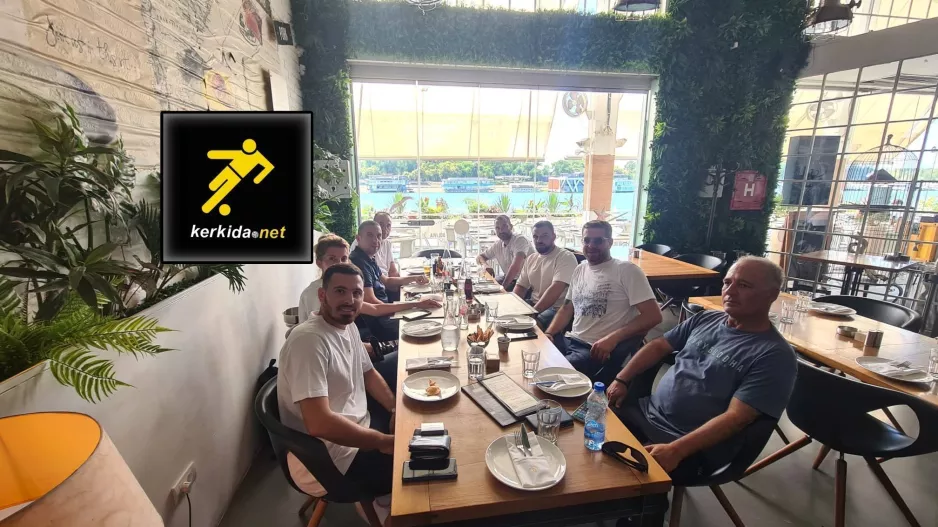 Δεξιώθηκε τους δημοσιογράφους με θέα τον Δούναβη η ΑΕΚ (φώτος) 