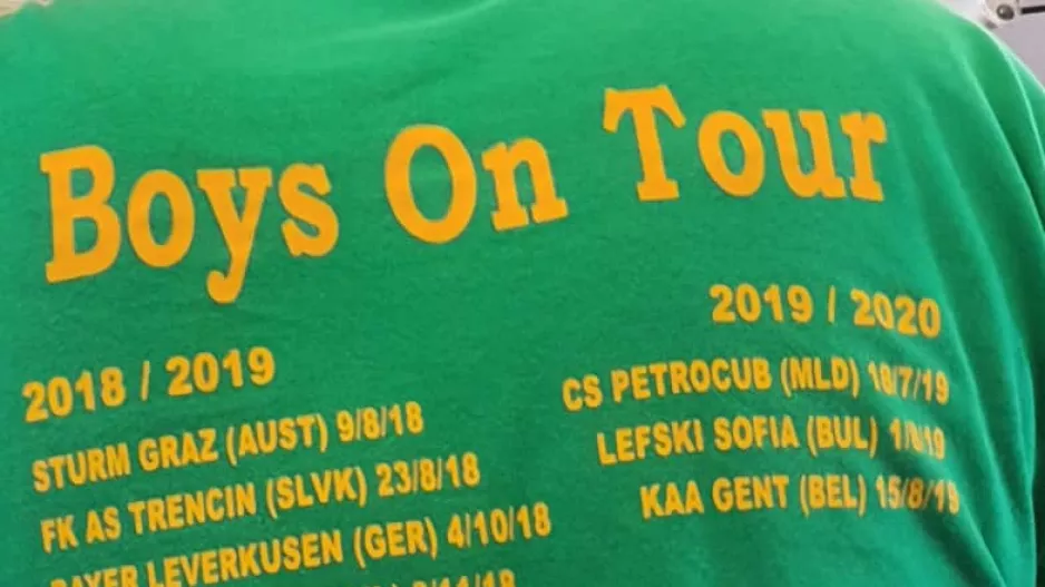 Update… Boys on tour!