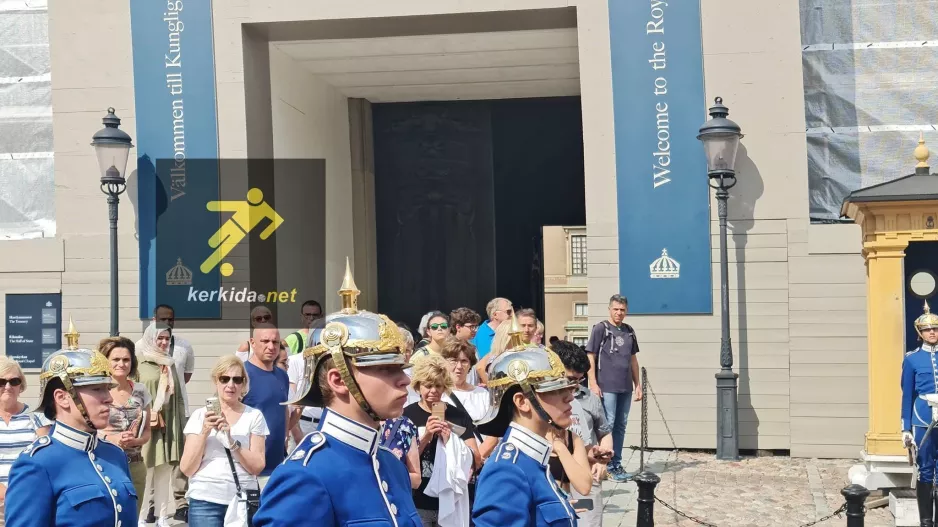 (Φώτος/Βίντεο) Εντυπωσιακό από Σουηδία στο παλάτι 
