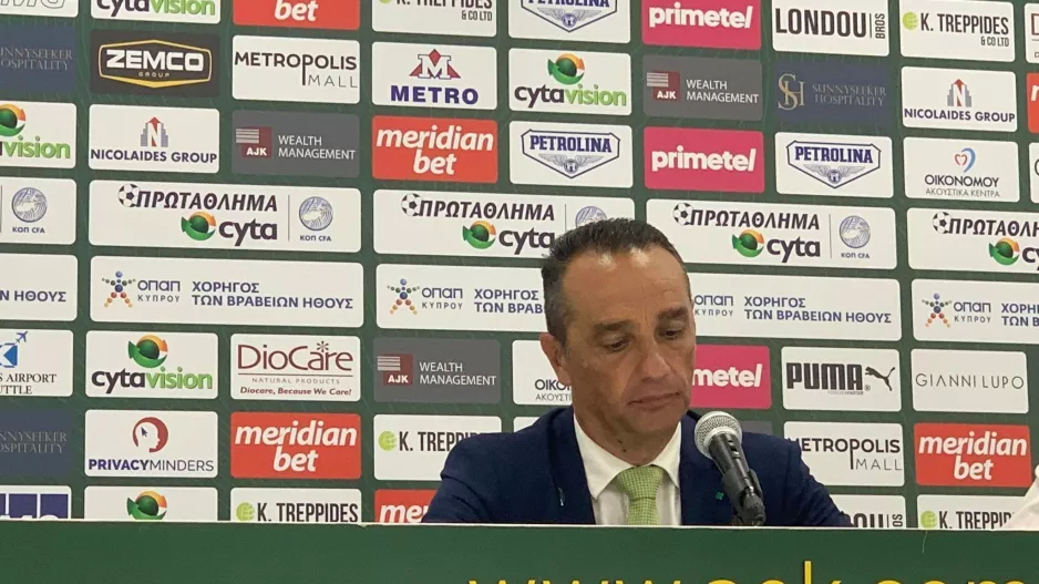 Όλτρα: "Είμαι θυμωμένος, κάποιοι ποδοσφαιριστές υστέρησαν"