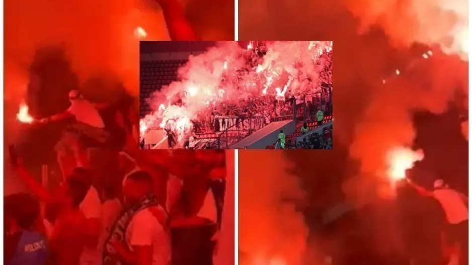 Απόλλων/Το pyro show με βίντεο από την κερκίδα