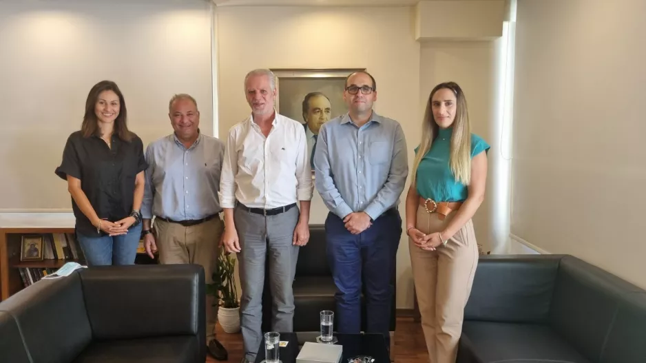 Συνάντηση με την ΕΔΕΚ πραγματοποίησε η Ένωση Αθλητικογράφων Κύπρου 