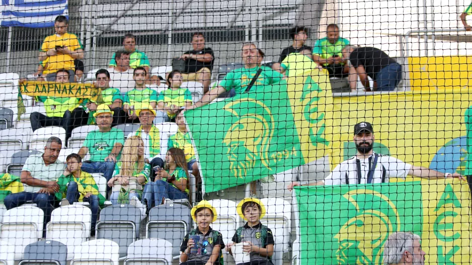 Οι ΑΕΚτζήδες στην "Košická Futbalová Aréna" (φώτος)