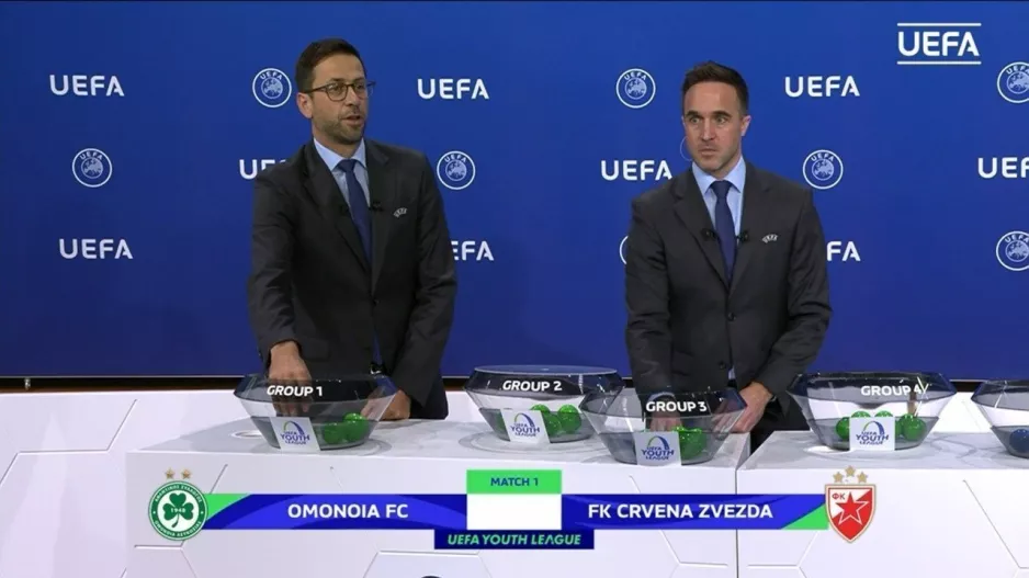 Με Ερυθρό Αστέρα στο UEFA Youth League η Ομόνοια