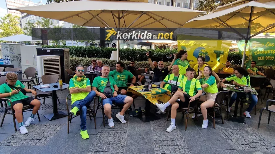(Φώτος & βίντεο) Pre-game στο Βελιγράδι οι ΑΕΚτζήδες