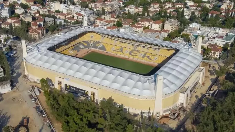 OPAP Arena: Σχεδόν έτοιμος ο «ναός» της ΑΕΚ! (βίντεο)