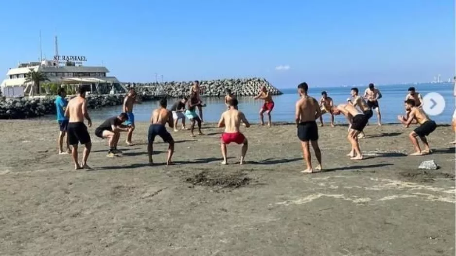 Παραλία μετά το διπλό…