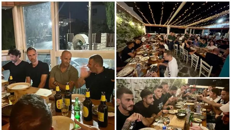 ΑΕΛ/ Δείπνο... ενότητας (Φώτος)