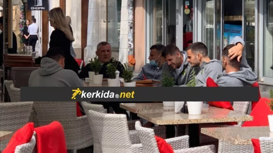 Χαλάρωση για τους παίκτες στην Κρακοβία (φώτος)