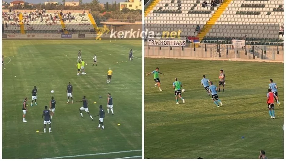 Το... ζέσταμα στην Περιστερώνα (φώτος)
