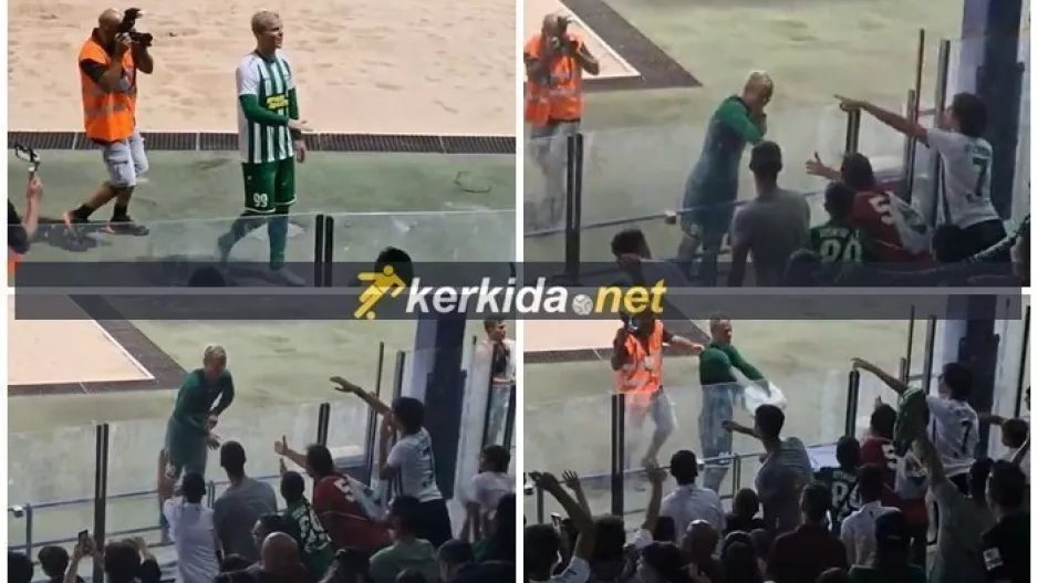 (ΒΙΝΤΕΟ Kerkida) ΤΡΕΛΑ... για Kokorin στη Δυτική - Φανέλα και "high-five"