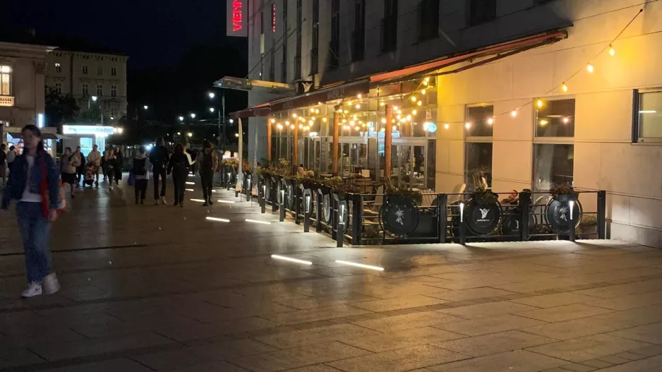 Κρακοβία by night