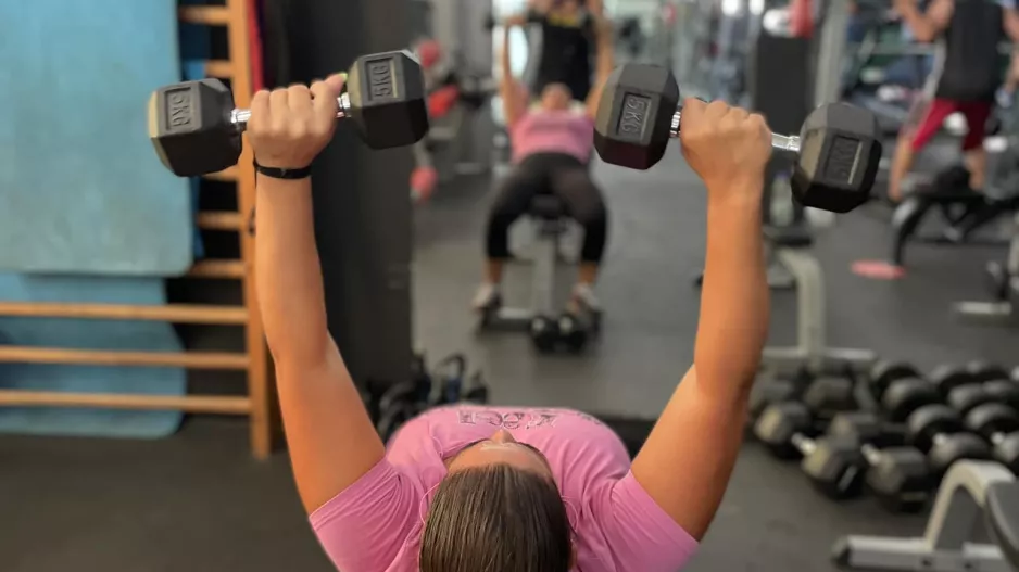 Πρωινό στο gym (φώτος)