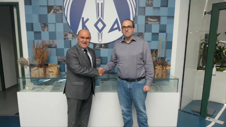 Συνάντηση με τον Πρόεδρο της ΕΑΚ στον ΚΟΑ
