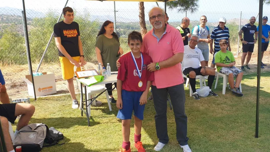 Βραβεύτηκε ο 11χρονος Γιάννος Χαραλάμπους