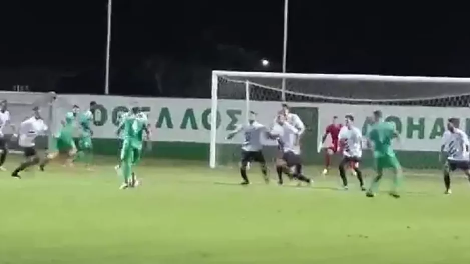(Βίντεο) Το νικητήριο γκολ με "κομπίνα" και... βολίδα