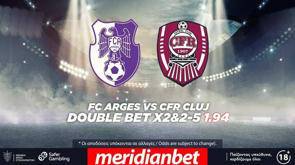 Επικίνδυνη έξοδος για την Κλουζ, Όλα στο online betting της Meridianbet