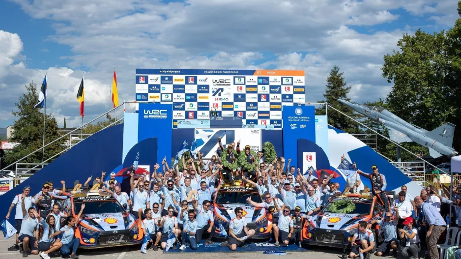 WRC Ράλι “Ακρόπολις” 2022 Απόλυτη επικράτηση της Hyundai 1η - 2η - 3η