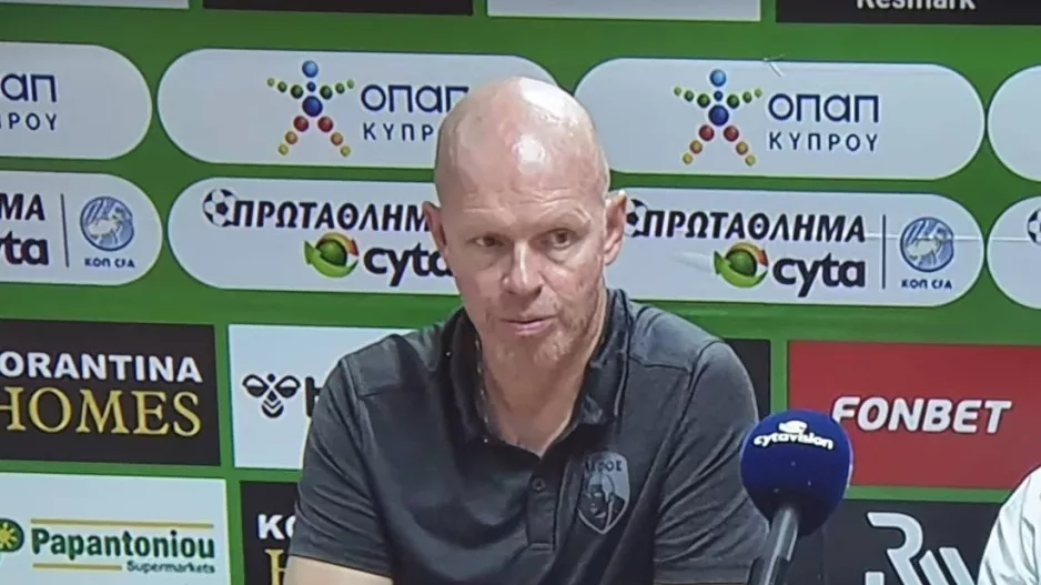 "Είμαι ευχαριστημένος με τη νοοτροπία των παικτών/Αισθανόμαστε τον ενθουσιασμό των οπαδών"