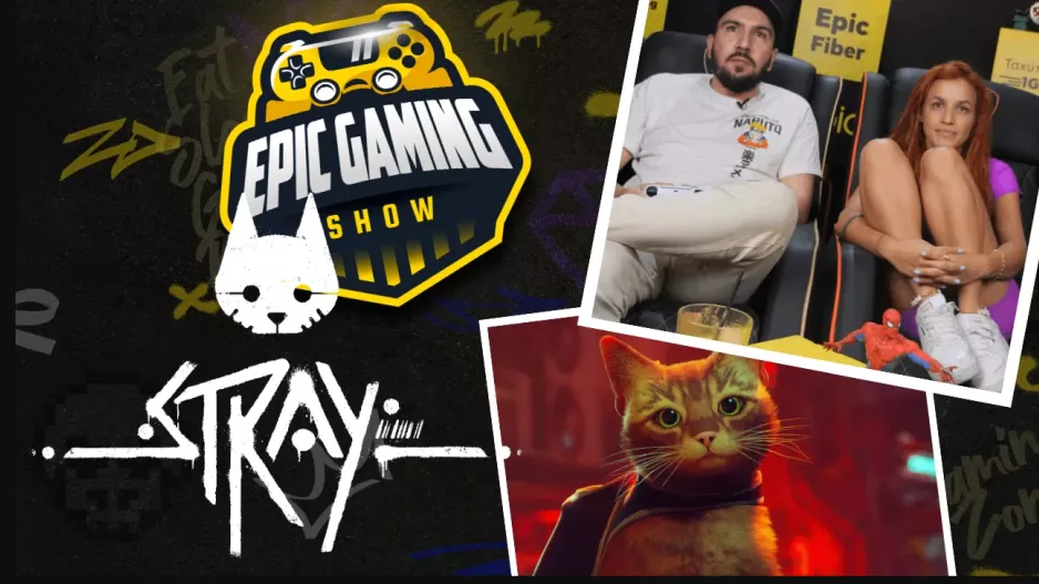 Epic Gaming Show... με Κάλια και τον gamer Στέφανο