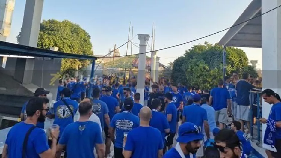 "Πάρτι" οι 'Μαχητές' ενόψει ΑΠΟΕΛ, στα "μπλε" το "ΠΑΠ" (βίντεο/φώτος)