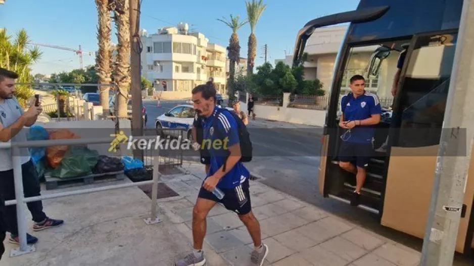Η άφιξη της "Κυρίας" στο "Aμμόχωστος" (φώτος/βίντεο)