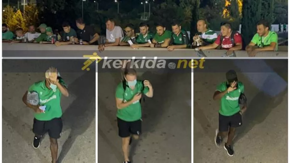Ομόνοια/Άφιξη και... υποδοχή (Φώτος/Βίντεο)