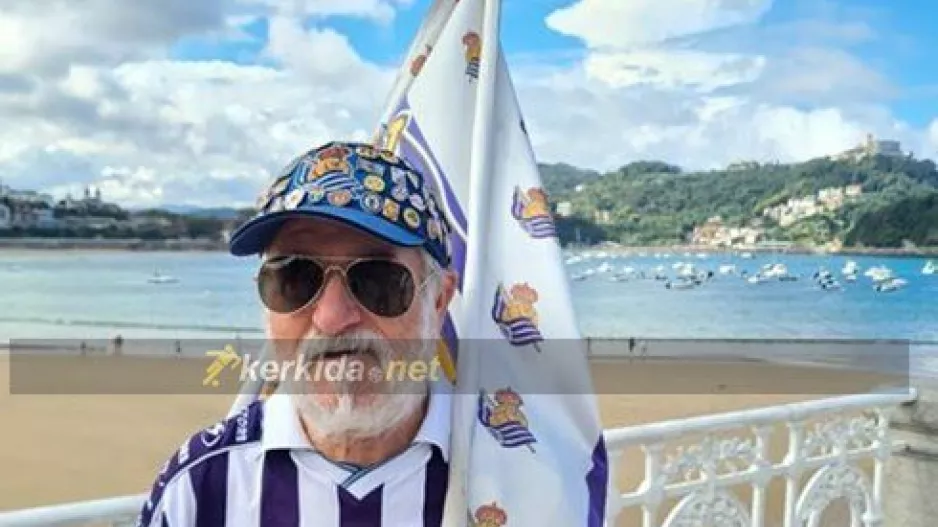 Βάσκος φαν της Σοσιεδάδ: "Aν δεν ήταν καλή ομάδα η Ομόνοια δεν θα ήταν εδώ" (βίντεο Kerkida)