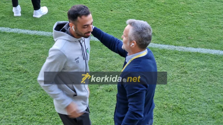 Θερμός χαιρετισμός Ρόκα - Ιωάννου