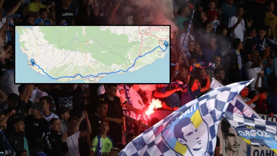 Κάνουν τα 137 χιλιόμετρα οι Παφίτες! 